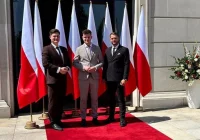 Młodzi radni z zagórzańskich samorządów zaproszeni do Pałacu Prezydenckiego - zdjęcie główne