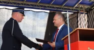 Uroczyste wprowadzenie wozu strażackiego - zdjęcie 5