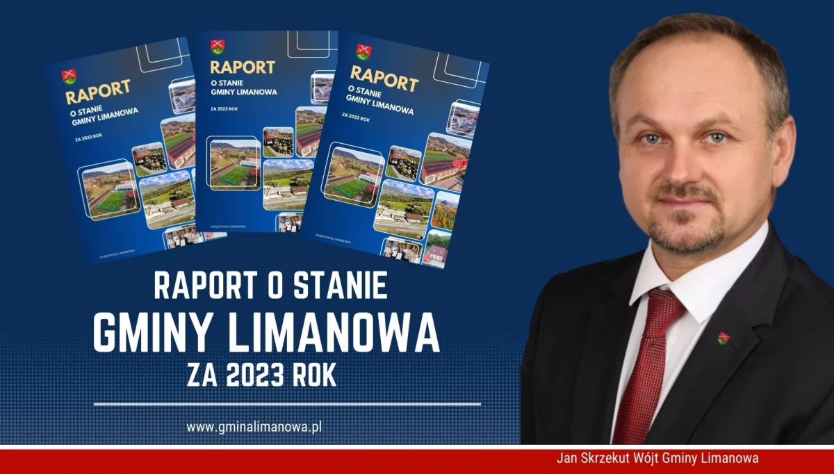 Raport o stanie Gminy Limanowa za 2023 rok