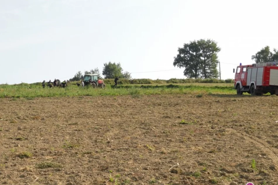 Dwie osoby przygniecione przez ciągnik - zdjęcie 3