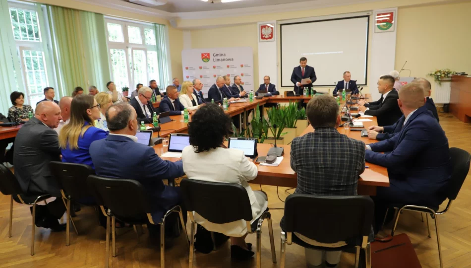 II sesja Rady gminy Limanowa IX kadencji - zdjęcie 1