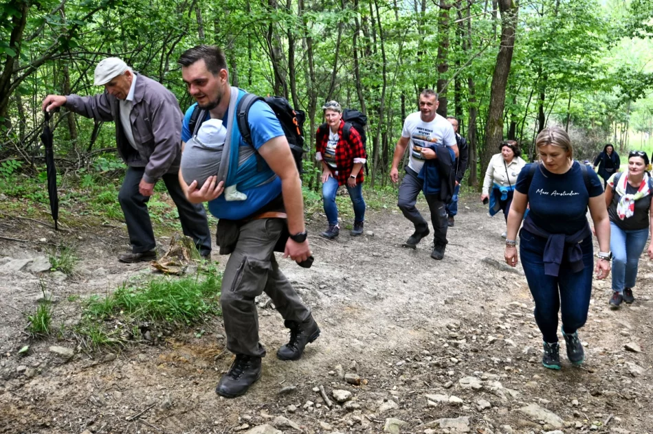 ​XV edycja "Odkryj Beskid Wyspowy" rozpoczęta wędrówką na Urbanią Górę - zdjęcie 19