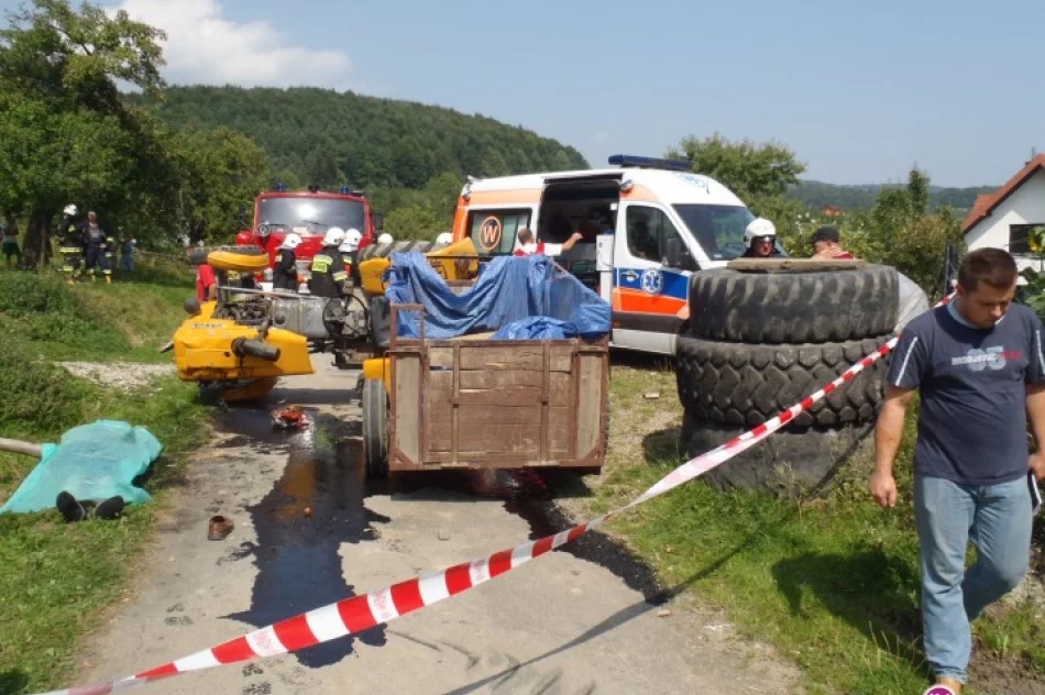 Śmierć pod ciągnikiem - zdjęcie 2