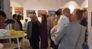  W Miejskiej Galerii Sztuki odbył się wernisaż wystawy pt. „Moja puzzlomania” Anny Szewczyk - zdjęcie 3