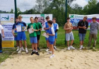 SP Mordarka na 1 miejscu w Powiatowych Igrzyskach Młodzieży Szkolnej w piłce siatkowej plażowej - zdjęcie główne