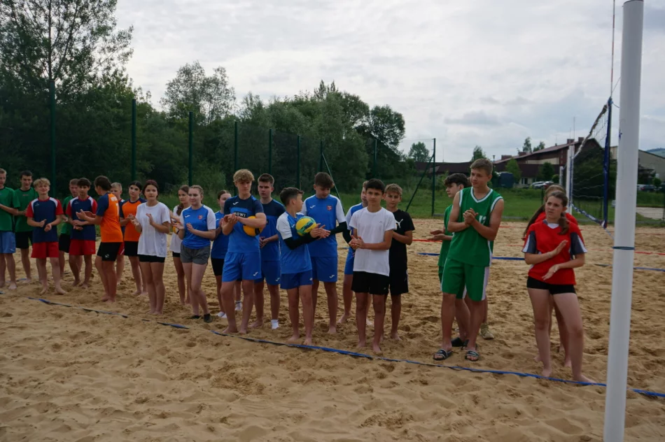 SP Mordarka na 1 miejscu w Powiatowych Igrzyskach Młodzieży Szkolnej w piłce siatkowej plażowej - zdjęcie 10