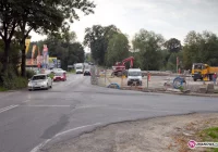 Opóźnienie przy budowie ronda - zdjęcie główne