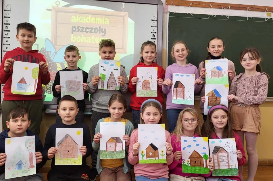 Podsumowanie projektu „Akademia Pszczoły Bohatera” w Szkole Podstawowej nr 1 w Męcinie - zdjęcie 14