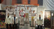 4 medale Mistrzostw Europy IKO Nakamura 2024 w Białymstoku dla zawodników Limanowskiego Klubu Kyokushin Karate - zdjęcie 4
