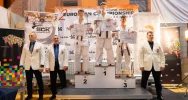 4 medale Mistrzostw Europy IKO Nakamura 2024 w Białymstoku dla zawodników Limanowskiego Klubu Kyokushin Karate - zdjęcie 5