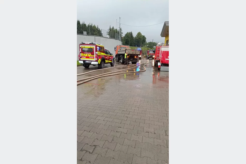 Kilkanaście interwencji po intensywnych opadach - zdjęcie 2