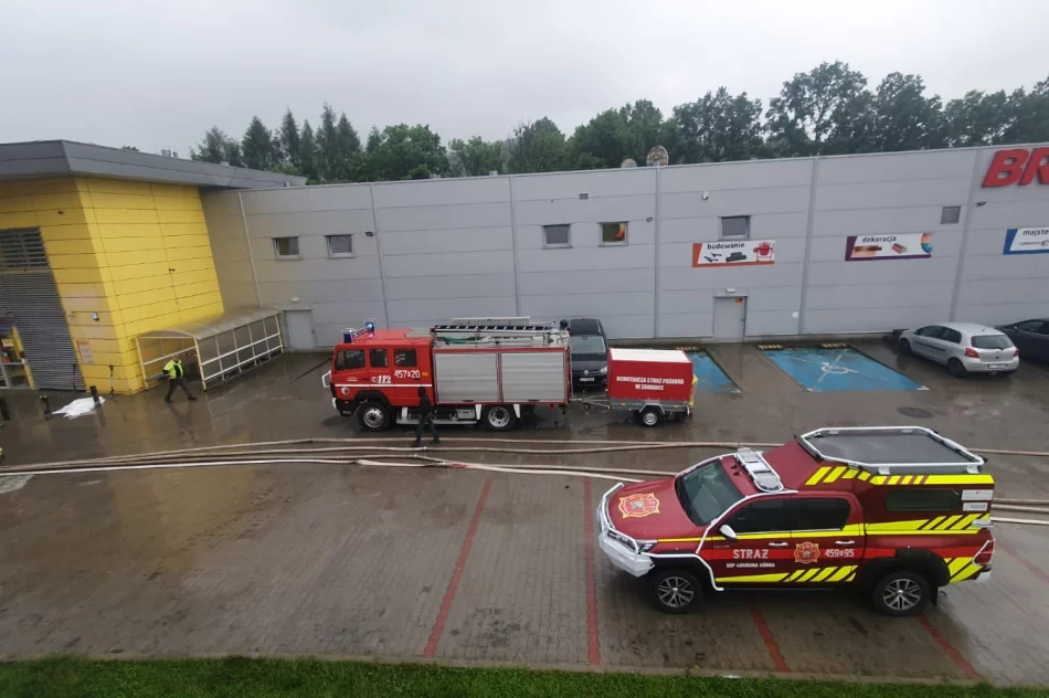 Kilkanaście interwencji po intensywnych opadach - zdjęcie 3