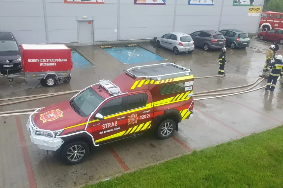 Kilkanaście interwencji po intensywnych opadach - zdjęcie 4