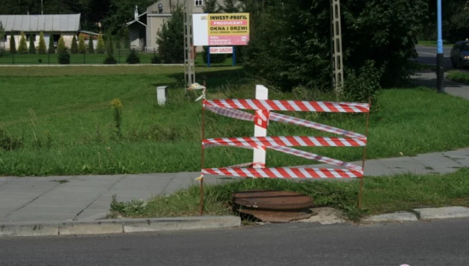 Słupki ochronią studzienkę i przechodniów - zdjęcie 1