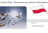 Felieton Janiny Firlej - Rozważania nad wolnością i debatą publiczną - zdjęcie główne