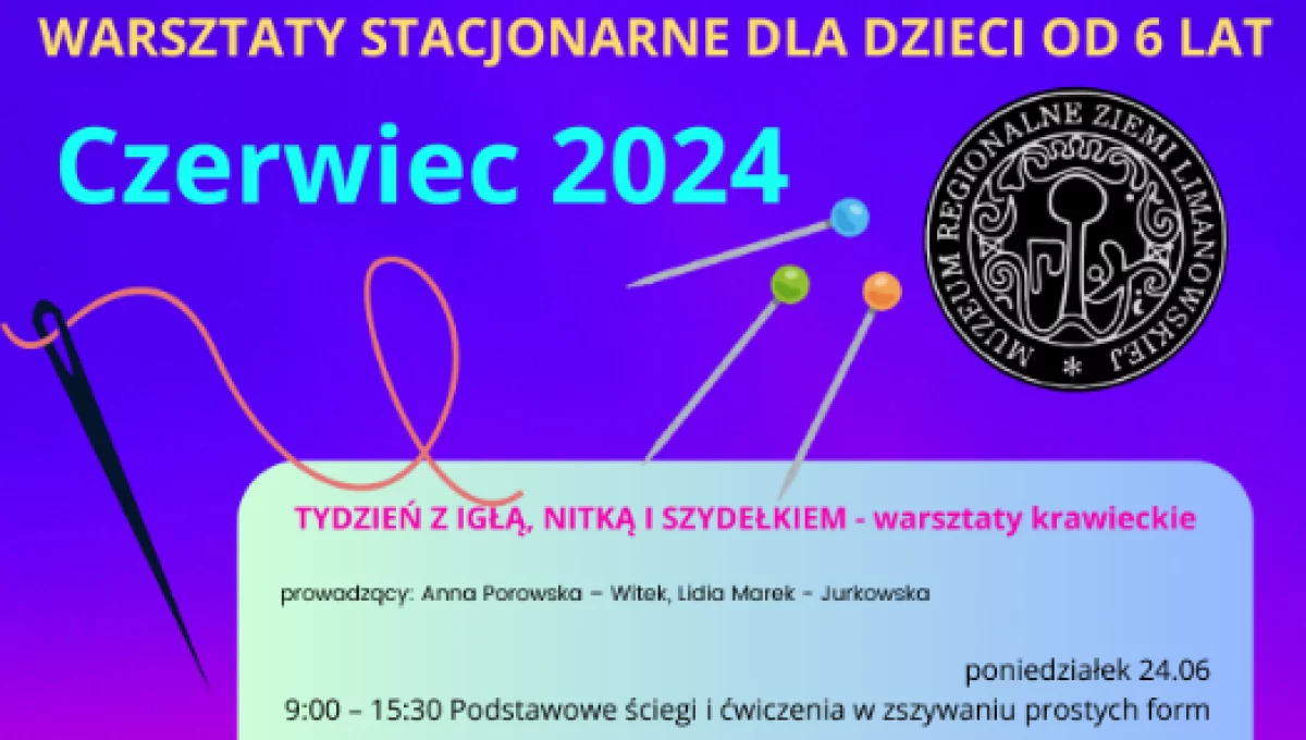WAKACJE W MUZEUM – zapisy na zajęcia już ruszają