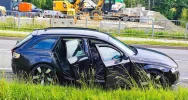 Wahadło na "krajówce" po zderzeniu 3 aut - zdjęcie 3