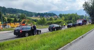 Wahadło na "krajówce" po zderzeniu 3 aut - zdjęcie 5
