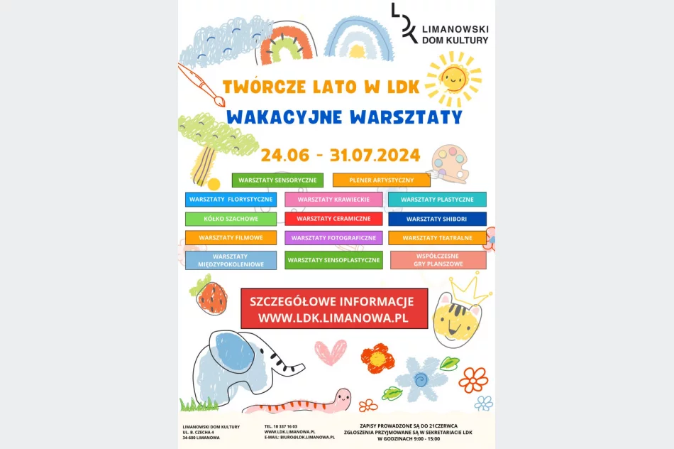 Twórcze warsztaty - oferta na lato. Trwają zapisy - zdjęcie 2
