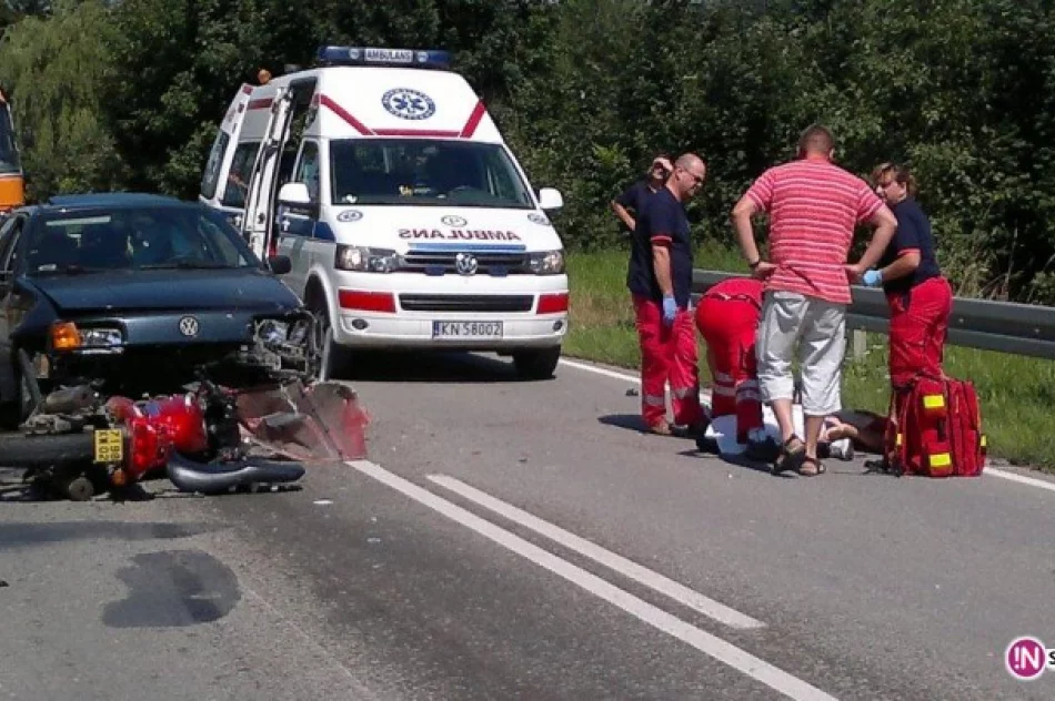 Śmiertelny wypadek motocyklisty - zdjęcie 4