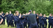 Obóz szkoleniowy klas policyjnych z udziałem policjantów - zdjęcie 4