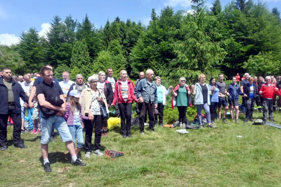 Piesza wędrówka na Kiczorę Kamienicką (ZDJĘCIA) - zdjęcie 16