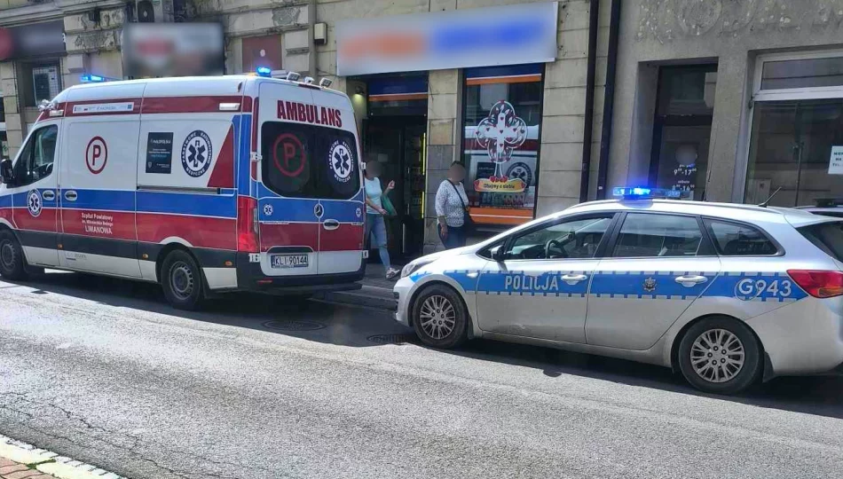 Nietypowa interwencja służb w centrum miasta - zdjęcie 1