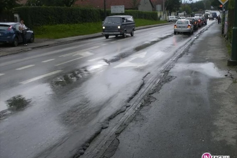 Domy drżą i pękają gdy przejeżdżają TIR-y - zdjęcie 4