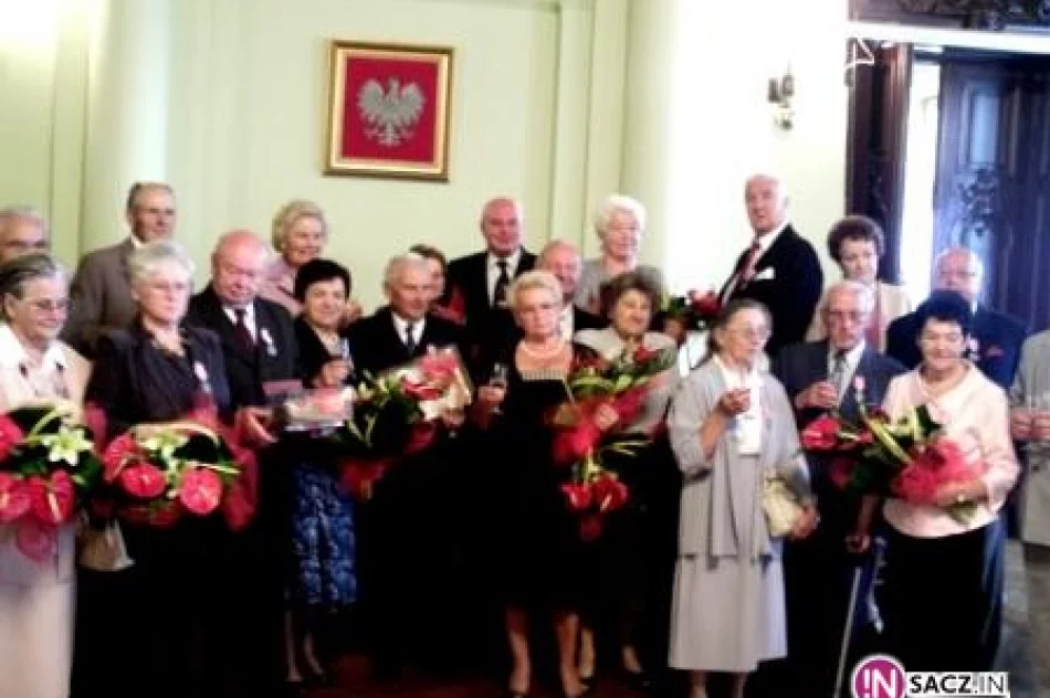 Złote, szmaragdowe i diamentowe gody w ratuszu - zdjęcie 2