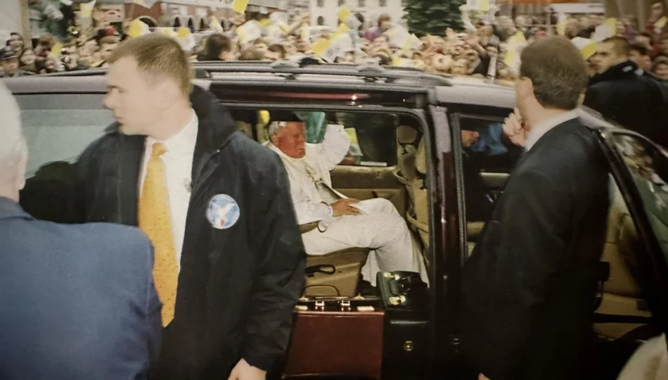 25 lat temu św. Jan Paweł II zatrzymał się w Limanowej (ZDJĘCIA, WIDEO) - zdjęcie 1