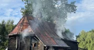 Pożar zabytkowego kościoła, spłonęło prezbiterium - zdjęcie 3