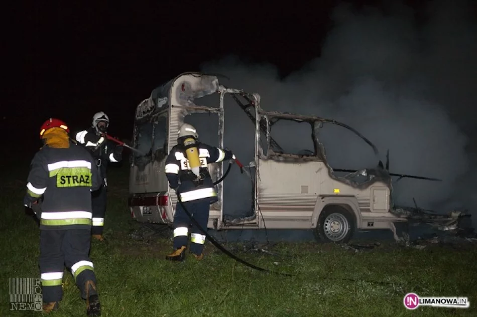 Spłonęła przyczepa campingowa - zdjęcie 4