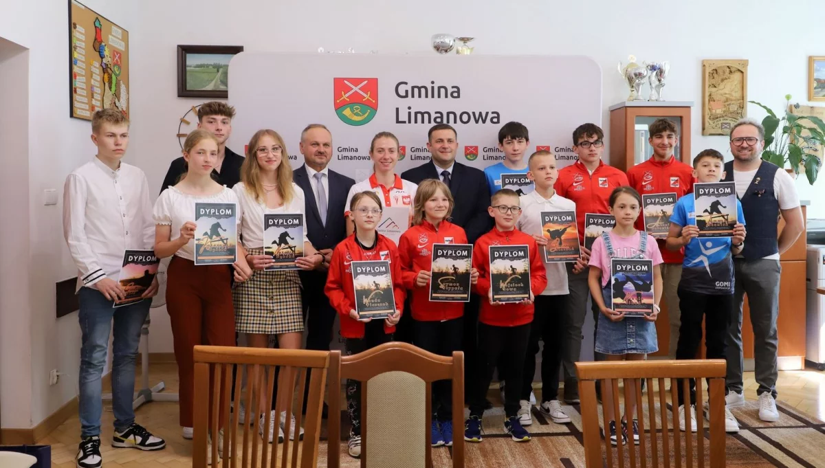 Wręczenie Nagród Wójta Gminy Limanowa za wysokie osiągnięcia Sportowe w 2023r.