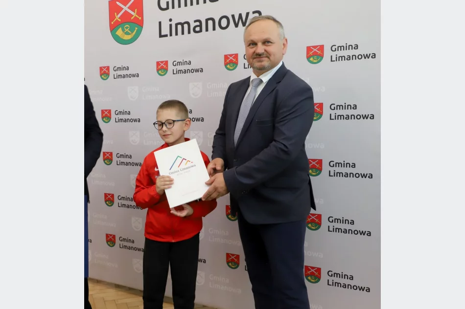 Wręczenie Nagród Wójta Gminy Limanowa za wysokie osiągnięcia Sportowe w 2023r. - zdjęcie 16