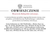 Informacja o zatwierdzeniu projektów i udzieleniu pozwolenia na budowę nowej linii kolejowej - zdjęcie główne