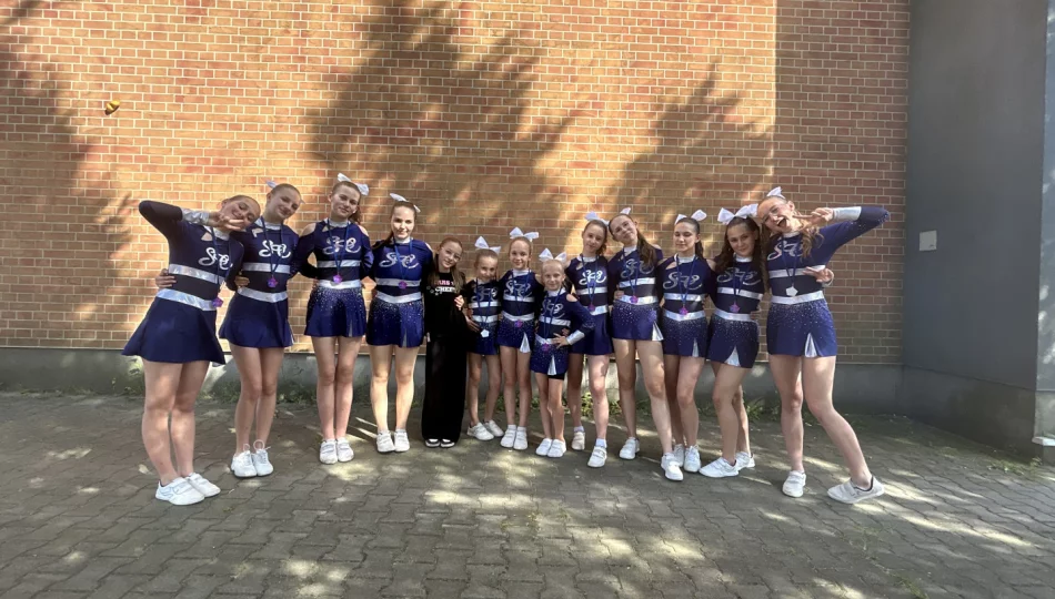 Sukcesy zawodniczek z klubu Cheer Stars na Międzynarodowym Turnieju Cheermania w Zabrzu - zdjęcie 1