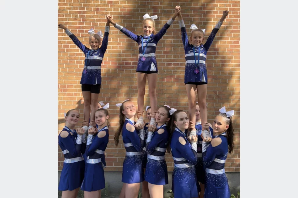 Sukcesy zawodniczek z klubu Cheer Stars na Międzynarodowym Turnieju Cheermania w Zabrzu - zdjęcie 3