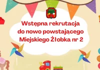 Trwa wstępna rekrutacja dzieci do nowo powstającego Miejskiego Żłobka Nr 2 w Limanowej na rok 2024/2025 - zdjęcie główne