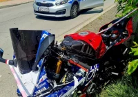 51-latek "położył" motocykl. Miał 2,7 promila i cofnięte uprawnienia - zdjęcie główne