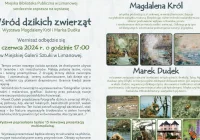 Zaproszenie na wernisaż wystawy Magdaleny Król i Marka Dudka - zdjęcie główne