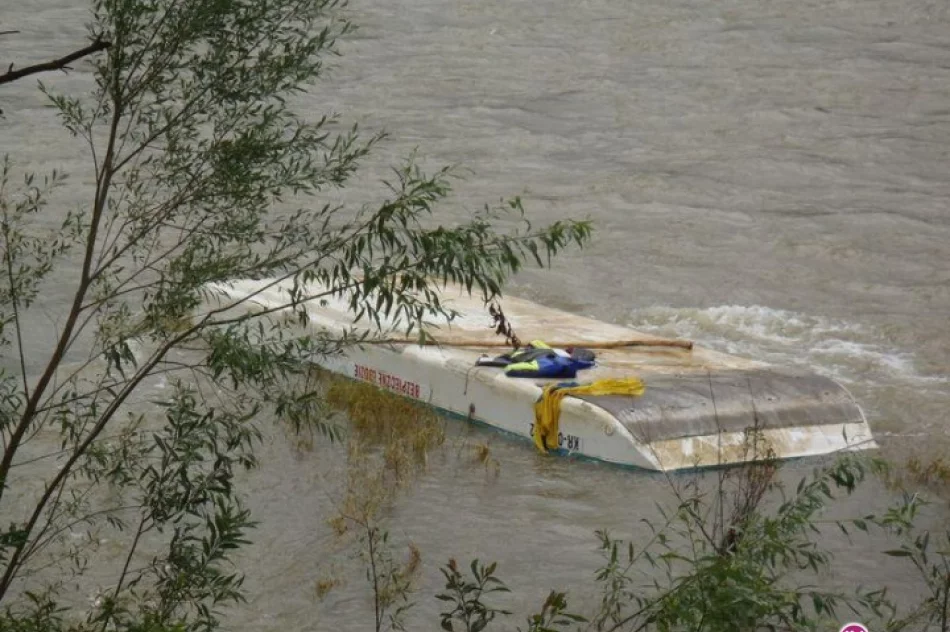 Zatonęła tratwa na Popradzie - zdjęcie 4