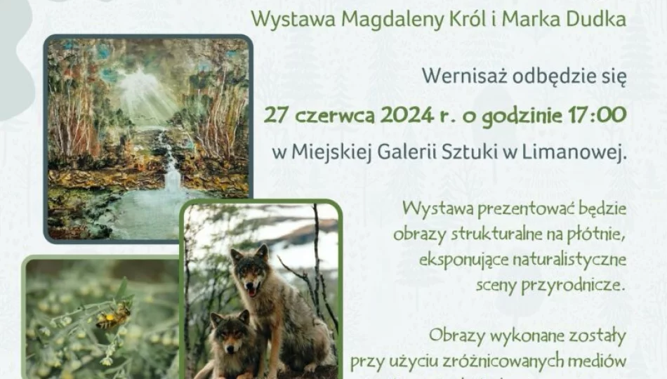 ​Zaproszenie na wystawę "Wśród dzikich zwierząt" - zdjęcie 1