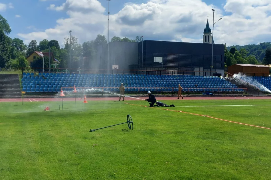 Sportowe zmagania strażaków - zdjęcie 7