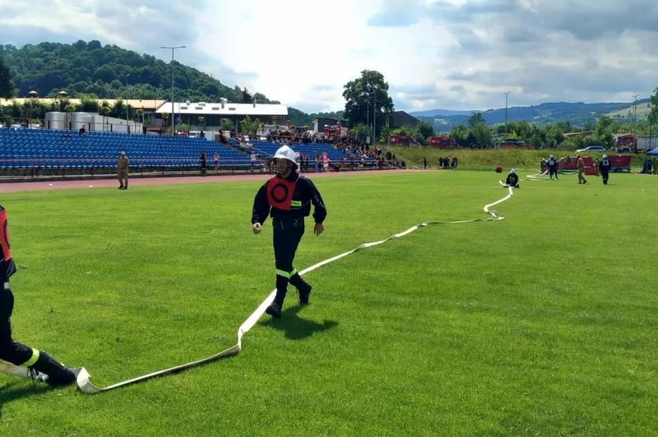 Sportowe zmagania strażaków - zdjęcie 12