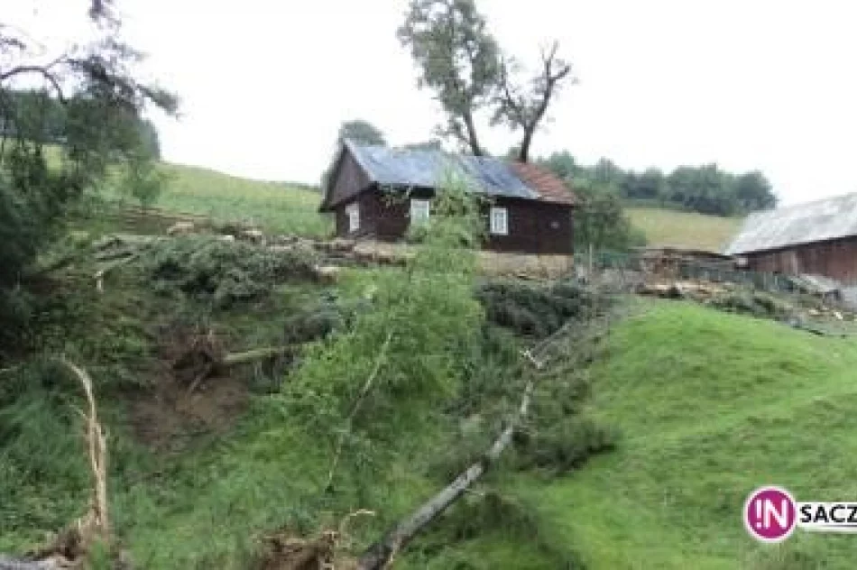 Przysietnica: szok i niedowierzanie po przejściu traby powietrznej - zdjęcie 2