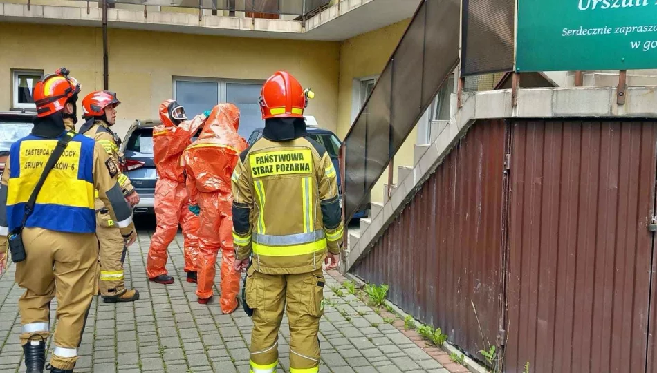 Alarm okazał się fałszywy. W akcji specjalistyczna grupa chemiczna - zdjęcie 1