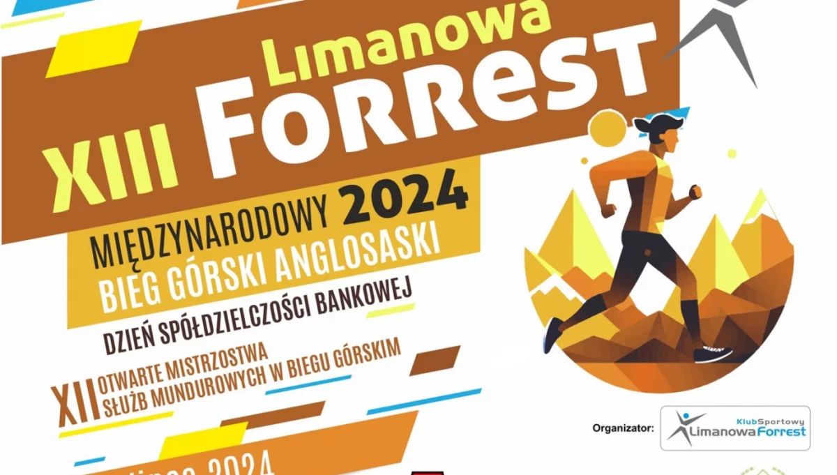 Zapisy na XIII Bieg Górski Limanowa Forrest przedłużone do 30 czerwca