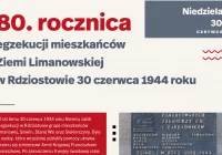 80. rocznica egzekucji mieszkańców Ziemi Limanowskiej w Rdziostowie 30 czerwca 1944 roku - zdjęcie główne