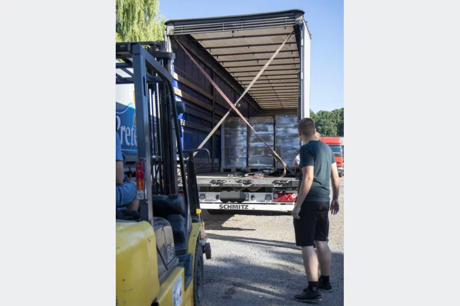 ​Kolejny transport humanitarny do partnerskiego miasta - zdjęcie 7