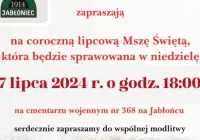 Lipcowa Msza Święta na Jabłońcu - zdjęcie główne